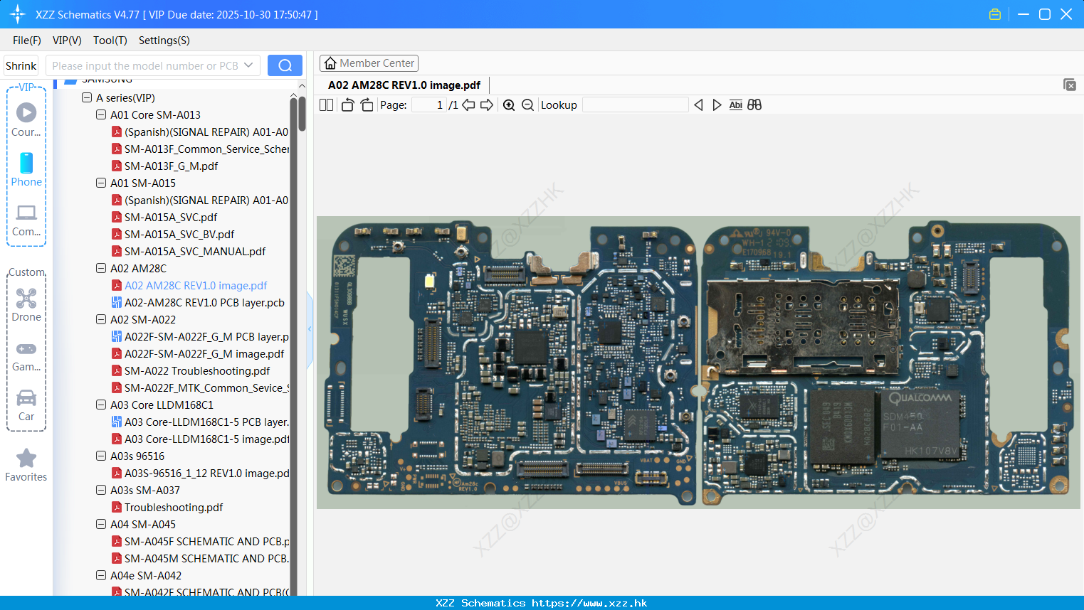Samsung A02 AM28C REV1.0 Image